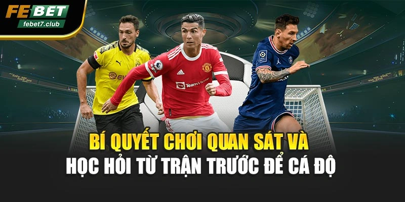 Bí quyết chơi quan sát và học hỏi từ trận trước để cá độ