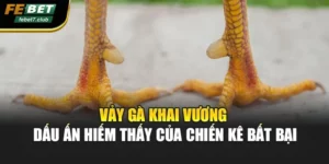 Vảy Gà Khai Vương – Dấu Ấn Hiếm Thấy Của Chiến Kê Bất Bại